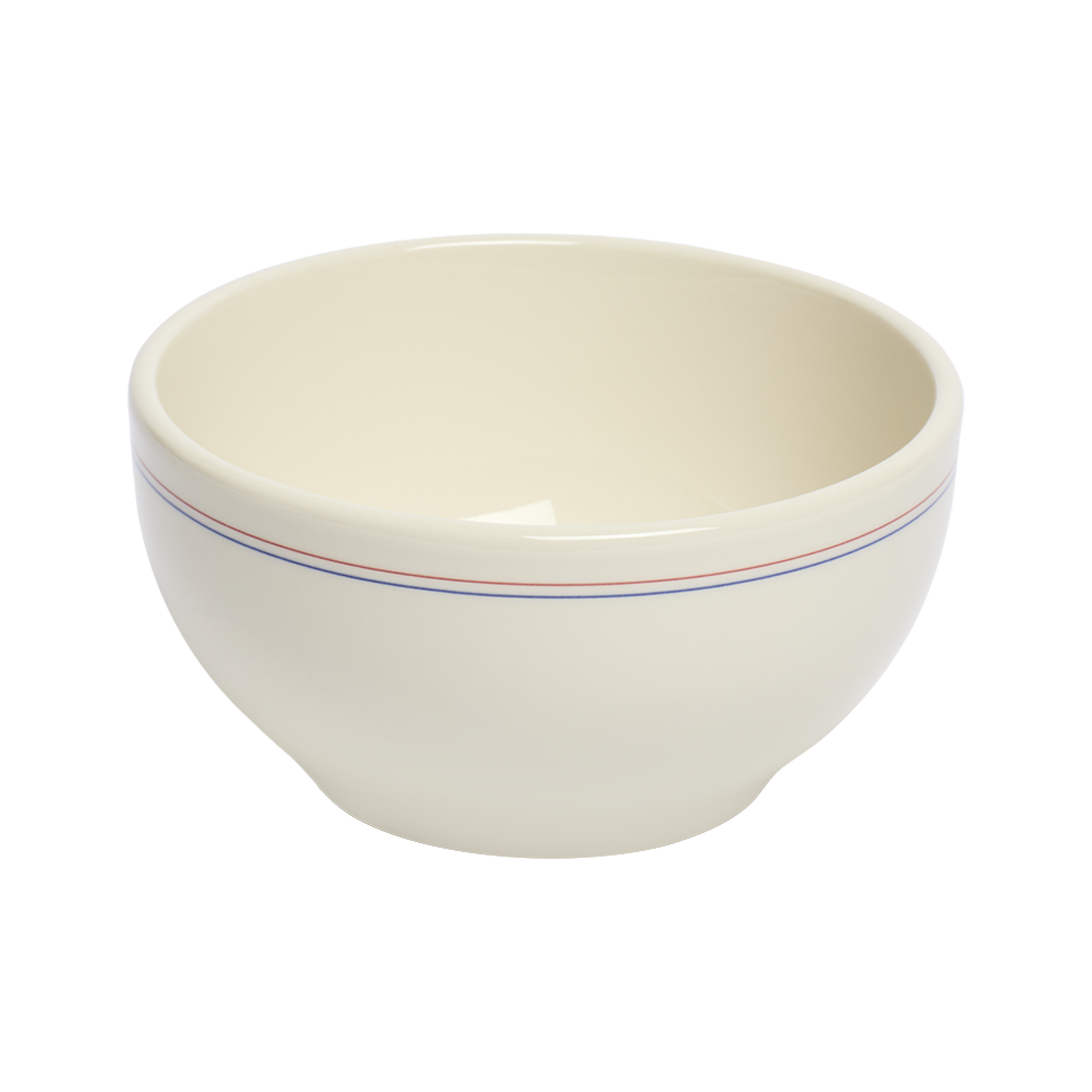 Hl Red Blueband Cereal Bowl crafted from durable ceramic, designed to elevate your table presentation