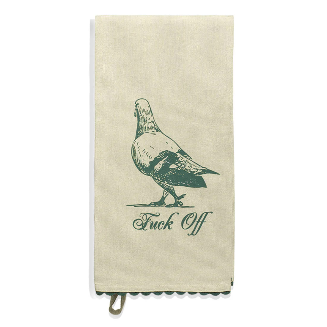 PLEASANTRIES - FUCK OFF TEA TOWEL