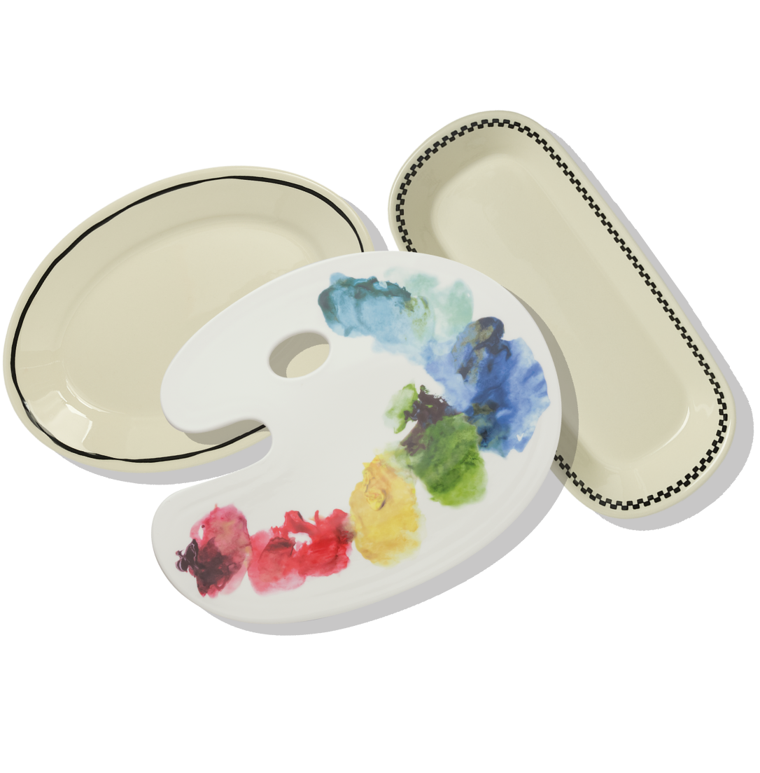 Serving dishes and platters