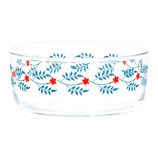 Vintage Floral Tammy Storage Bowl With Lid crafted from durable ceramic, a versatile piece for everyday dining
