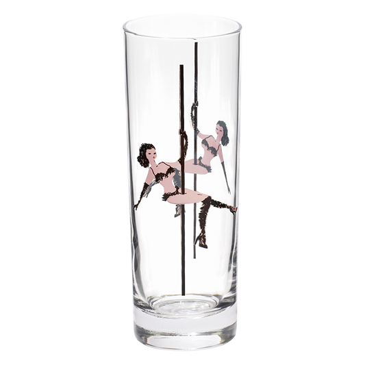 Strip She Zombie Glass crafted from durable ceramic, designed to bring character to your table