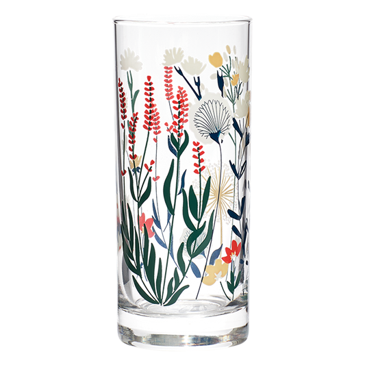 Wildflower Highball Glass crafted from durable ceramic, crafted for versatile everyday use