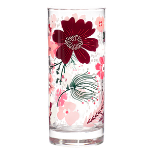 PINK GARDEN HIGHBALL GLASS (12.3OZ)