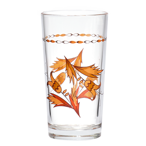 WINE GLASS ORANGE (8.45OZ)