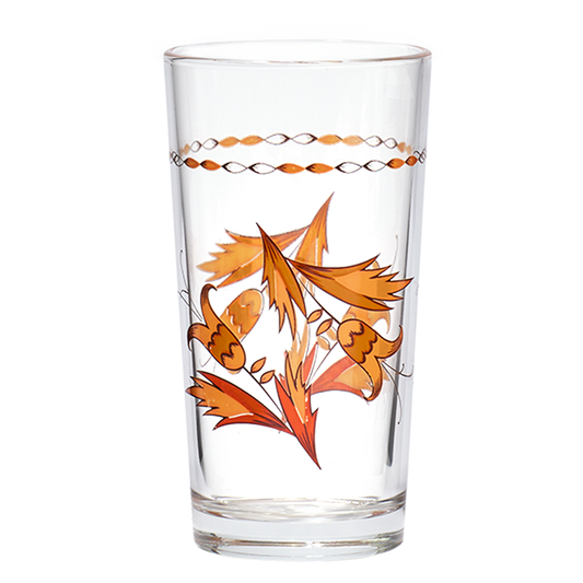 Wine Glass Orange crafted from durable ceramic, an easy addition to any modern table setting