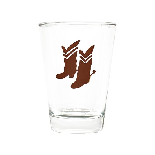 Cowboy Boots Shot Glass crafted from durable ceramic, ideal for everyday use