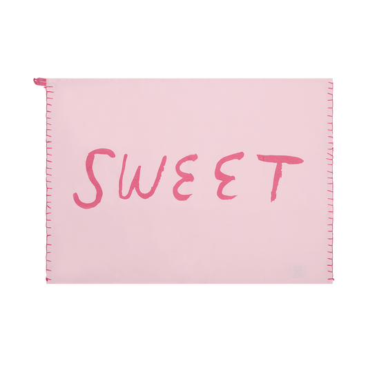 Sweet Tea Towel with decorative kitchen inspired artwork, an easy addition to coordinated kitchen and dining spaces
