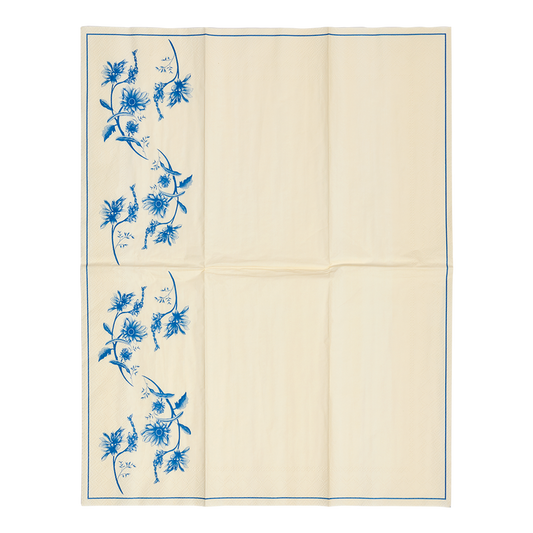 Guest Napkin Wild Flower with floral inspired artwork, an easy way to elevate casual meals and coordinated table settings
