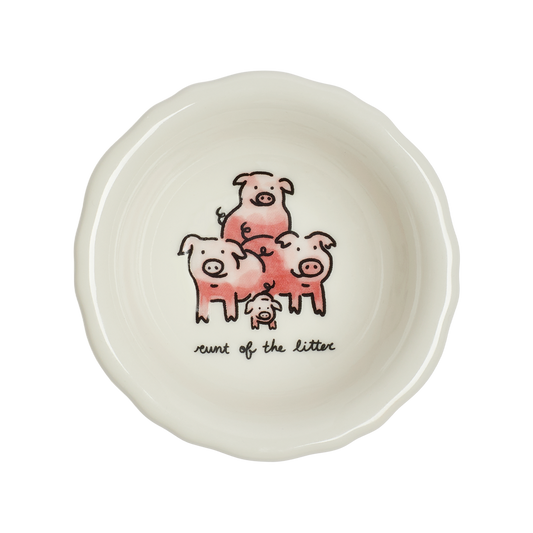 Runt Bowl . crafted from durable ceramic, a versatile piece for everyday dining