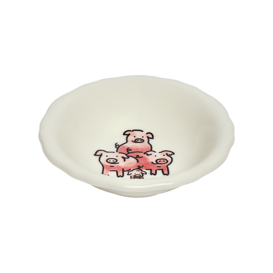 Runt Bowl In crafted from durable ceramic, a reliable choice for daily meals