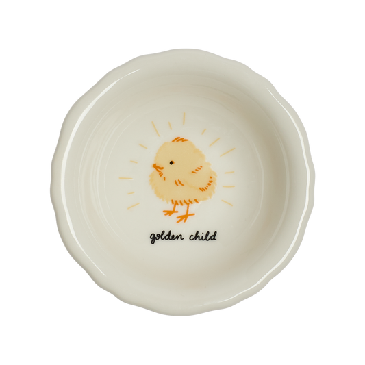 Golden Child Bowl . crafted from durable ceramic, a versatile piece for everyday dining