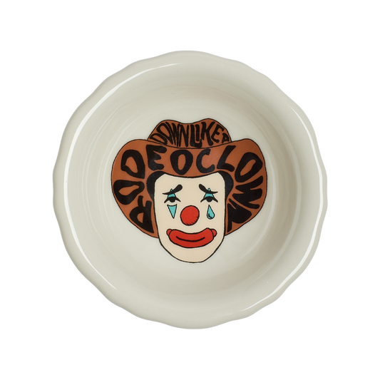 Rodeo Clown Bowl . crafted from durable ceramic, great for casual dining and everyday meals