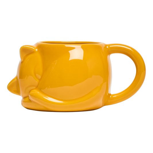 Cat Mug 14oz by Fishs Eddy, ceramic mug with cat-shaped design, perfect for coffee, tea, and everyday use
