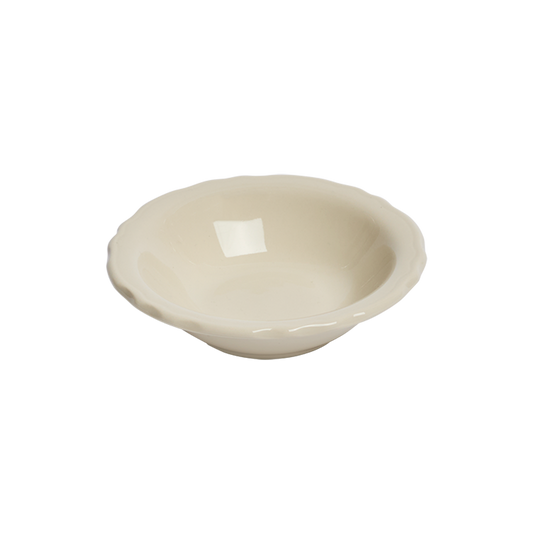 Diner Whites Scallop Fruit Bowl designed for serving fruit or snacks, ideal for everyday use