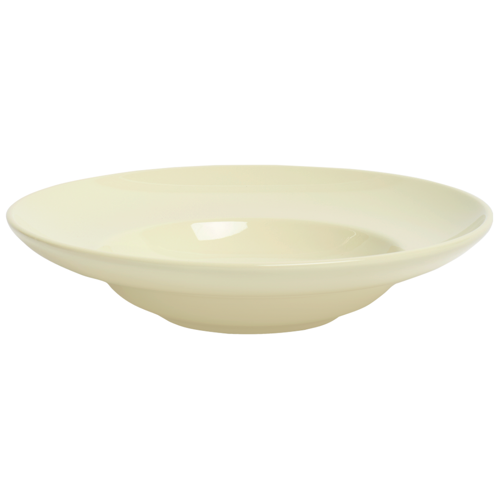 Diner Whites Pasta Bowl crafted from durable ceramic, ideal for everyday use