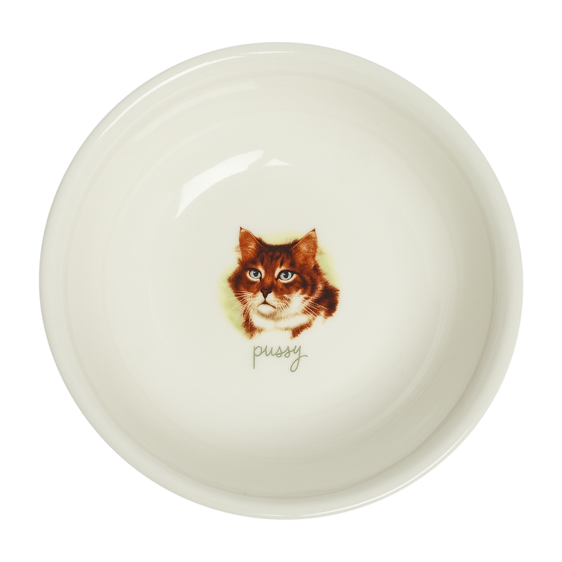 All In The Family Pussy Bowl crafted from durable ceramic, perfect for both everyday use and entertaining
