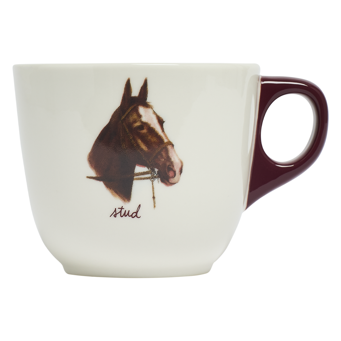 All in the Family - Stud Mug (10oz) by Fishs Eddy, ceramic mug with novelty text design, perfect for coffee, tea, and everyday use