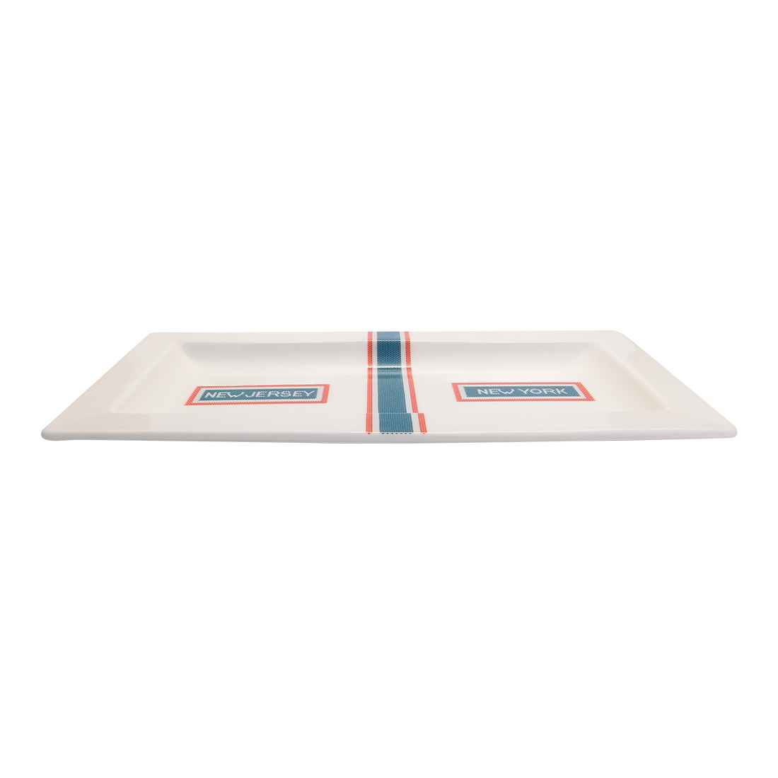 Bridge Tunnel Tunnel Vision Tray inspired by New York City landmarks, perfect for serving meals snacks or drinks