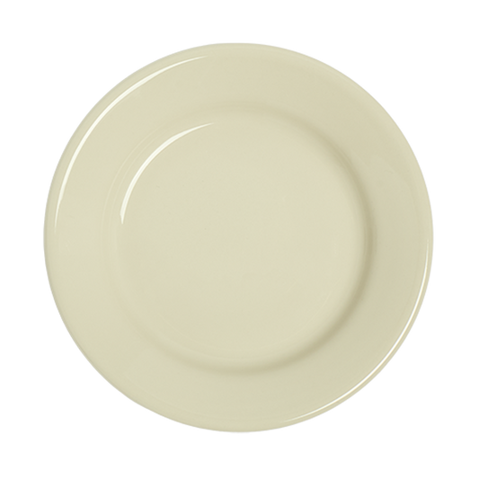 Diner Whites - Side Plate (5 3/8"), ceramic, by Fishs Eddy, for everyday meals and table settings, front product image