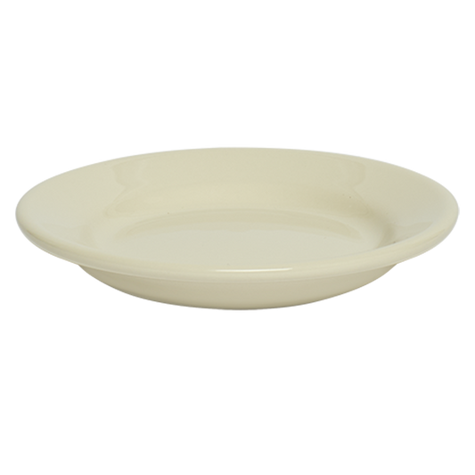 Diner Whites - Side Plate (5 3/8"), ceramic, by Fishs Eddy, for everyday meals and table settings, alternate view
