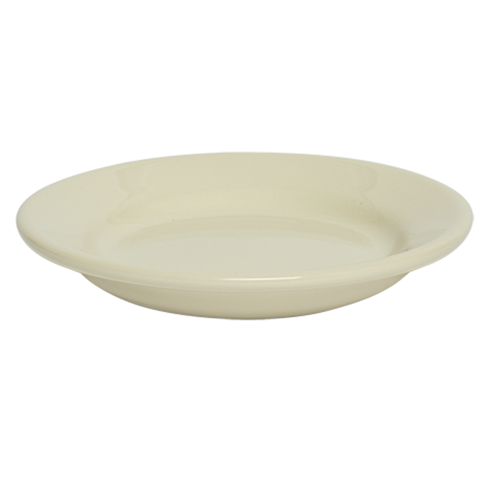 Diner Whites - Side Plate (5 3/8"), ceramic, by Fishs Eddy, for everyday meals and table settings, alternate view
