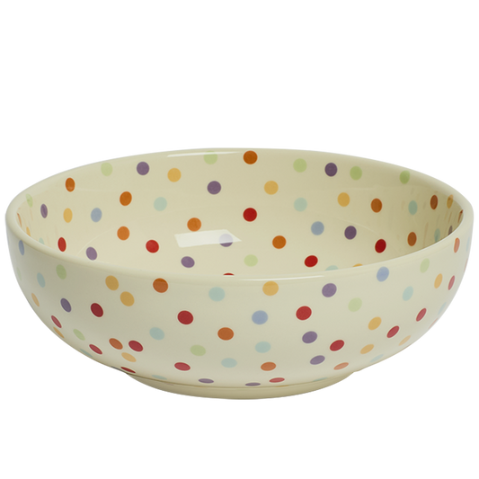 Spot On Serving / Pasta Bowl crafted from durable ceramic, great for casual dining and everyday meals