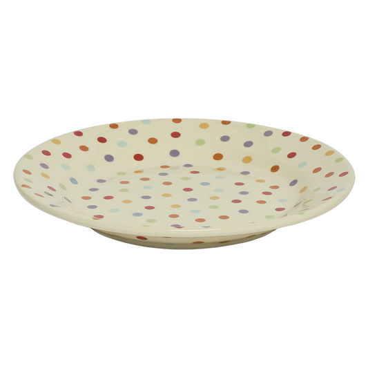 Spot On - App Plate (9"), ceramic, by Fishs Eddy, for everyday meals and table settings, alternate view