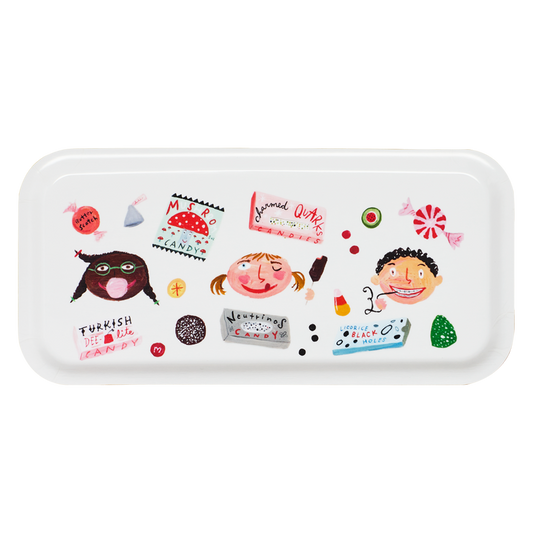 Candy Tray crafted from durable ceramic, an easy addition to any modern table setting
