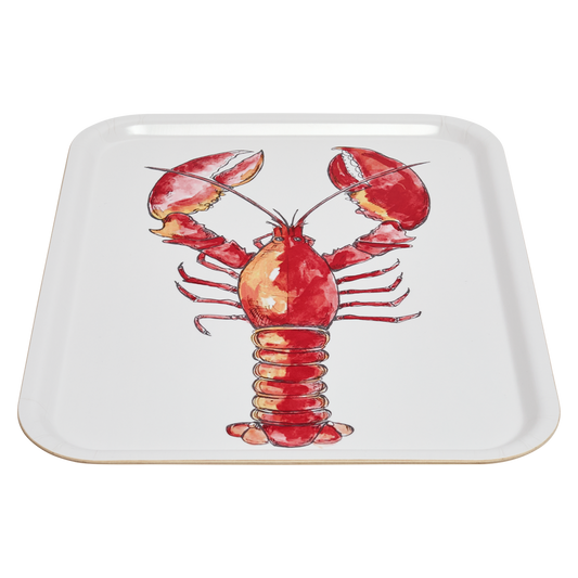 Shelly Lobster Tray crafted from durable ceramic, designed to elevate everyday meals